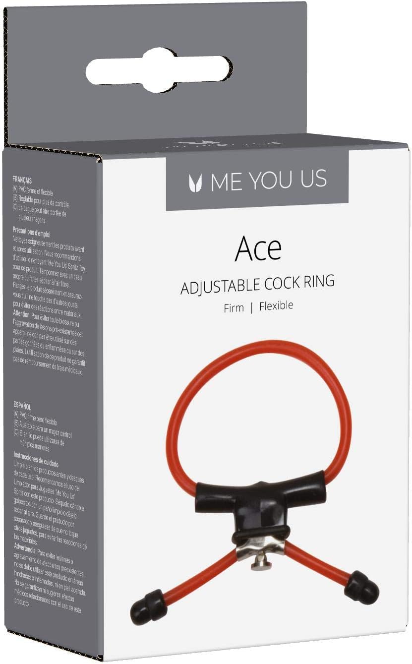 Me You Us - Ace Cock Ring Red - Image 4