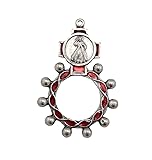 1 X Red Divine Mercy Rosary Ring