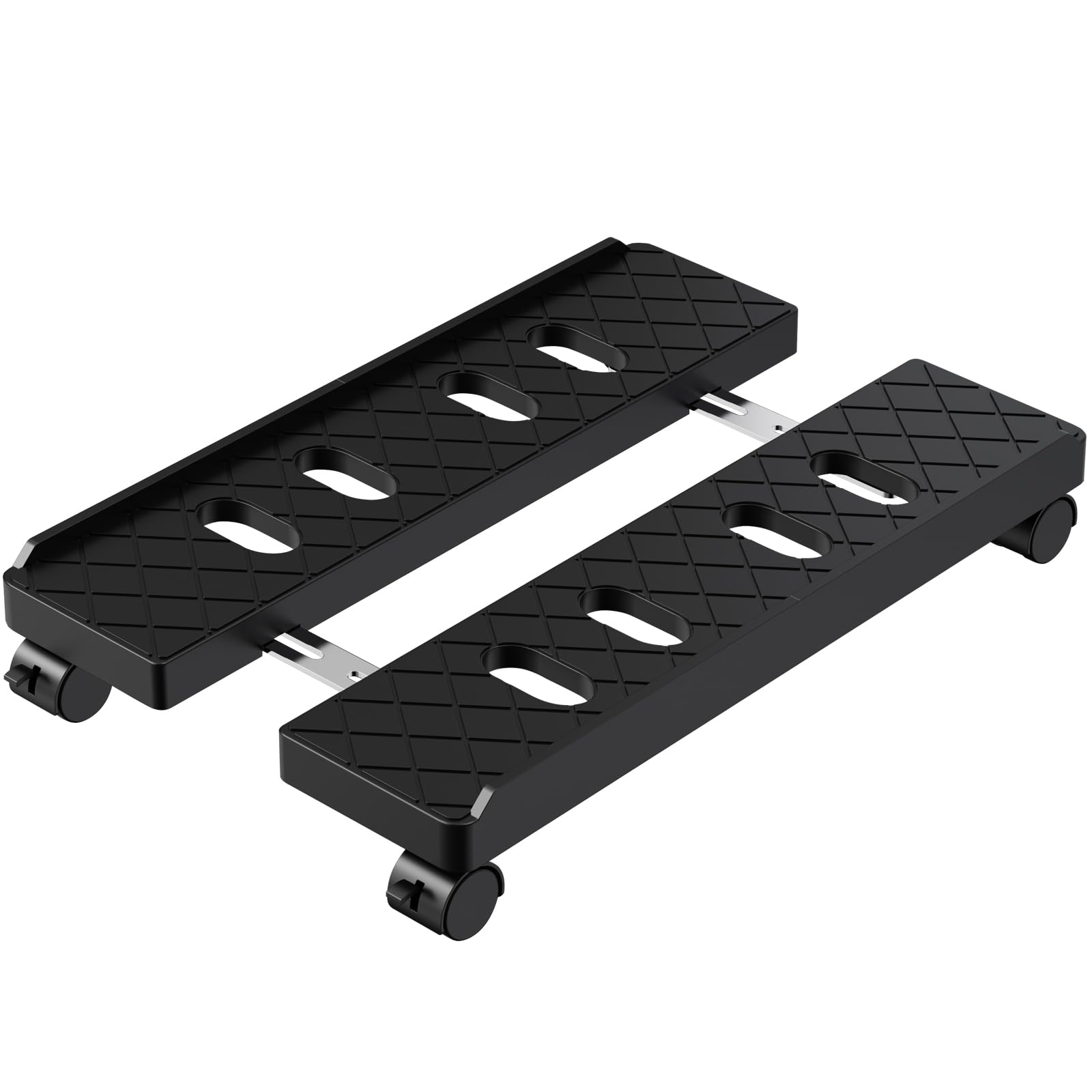 Photo 1 of ***FACTORY SEALED***CABTE Adjustable Computer Tower Stand, Mobile CPU Stand with 4 Rolling Caster Wheels, Under Desk CPU Holder PC Floor Cart PC Riser for Gamers and Students (Black-Big)