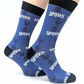 Tottenham Adult All Over Print Dress Socks 8-11 - Authentic EPL