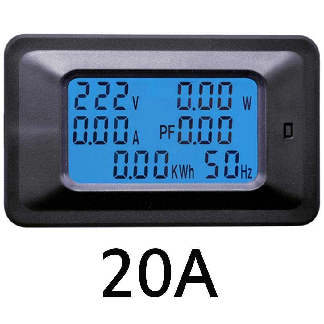 UpBeauty Durable Digital LCD Power Current Voltage Meter Monitor Panel With Backlight Voltage Testers