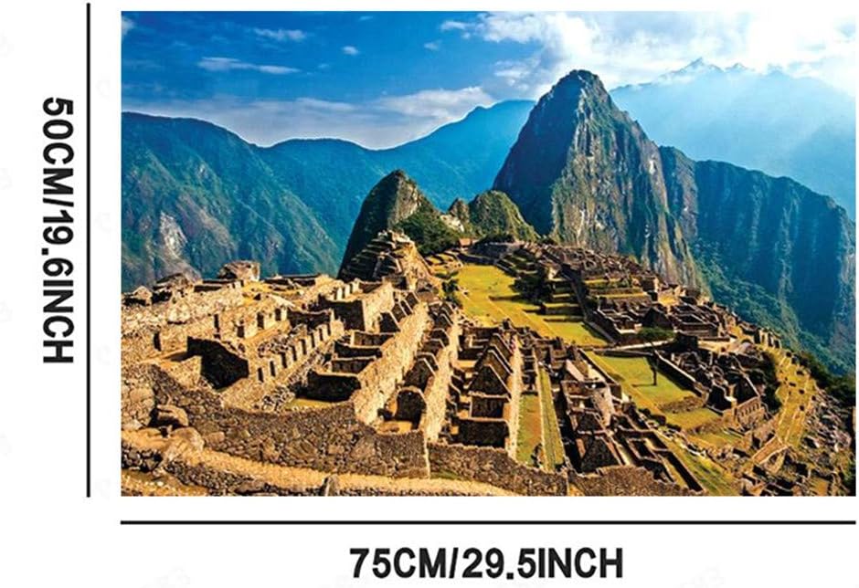 Kinlene Beautiful Landscape Famous Sights Views Jigsaw Puzzle, 1000 piece for Adults Kids, Puzzle Sets for Family, Cardboard Puzzles, Educational Games, Brain Challenge Puzzle for Kids