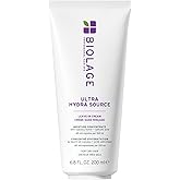Biolage Ultra Hydra Source Leave-In Cream - Moisturizes & Controls Frizz, For Very Dry, Thick, Hair, Infused with Micro-dosed with Cupuaçu Butter & Salicylic Acid