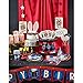 Creative Converting Border Print Plastic Tablecover, Magic Party -