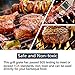 Hongso 19 1/4 Inch Porcelain Cast Iron Grill grates Cooking Grid Replacement for Charmglow 810-7450-S, 810-8530-F/S, Nexgrill 720-0511 20-0336, Aussi, Jenn-Air, Weber Genesis Series, PCB152