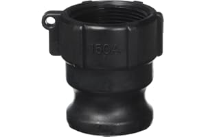 BANJO CORP Banjo 150A Polypropylene Cam & Groove Fitting, 1-1/2" Male Adapter x NPT Female