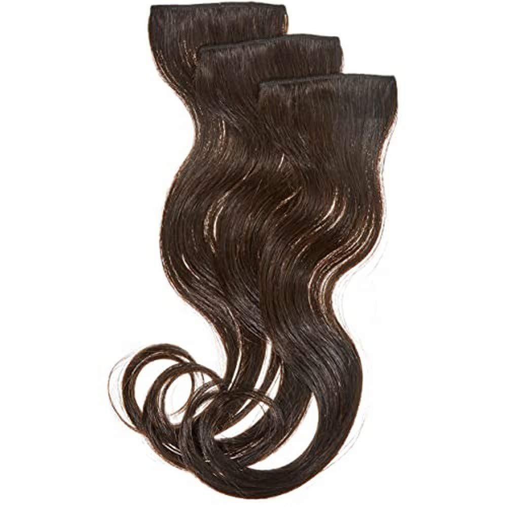 Balmain DoubleHair Extensions Human Hair 3-Pieces, 40 cm Length, Number 3 Dark Brown, 0.11 kg