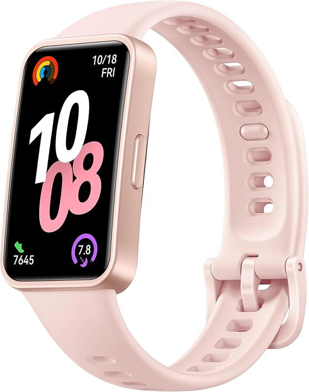 Smartwatch HUAWEI Band 10, Monitoramento de Atividade Física AI, Análise do Sono de Nível Profissional, VFC Média Durante o Sono e Dados do Sono, 14 Dias, iOS e Android