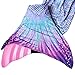 Sun Tails Mermaid Tails for Swimming for Girls, Kids, and Adults with Monofin