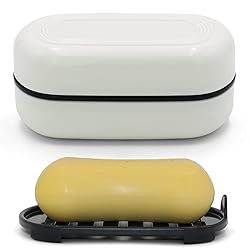 AIMAIAIMAI Travel Soap Container, Leakproof Soap