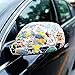Nuoxinus Car Stickers [200pcs], Laptop Stickers Skateboard Luggage Bike Motorcycle Bumper Stickers, Snowboarding Guitar Helmet Phone Graffiti Decals, Fashion Cool Unique Mix Lot Random Pack