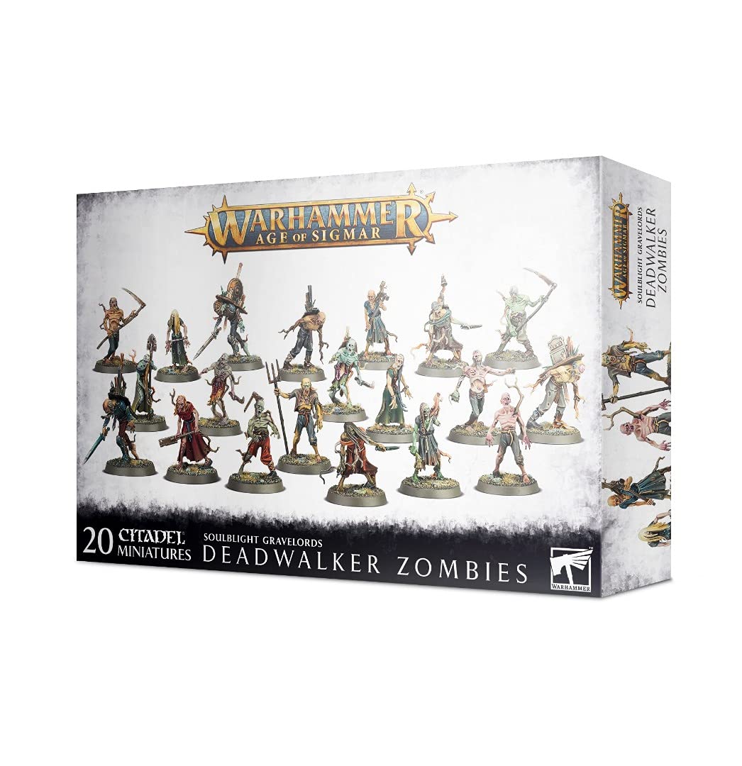 Games Workshop Warhammer AoS - Soulblight Gravelords DeadWalker Zombies