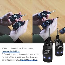 JOYO 2.4GHz Wireless Guitar System 4 Channels