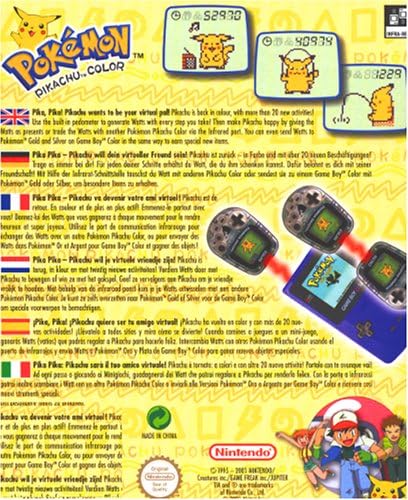 pokemon pikachu 2 virtual pet