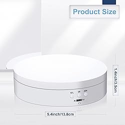 Hicarer Rotating Display Stand 360 Degree Motorized