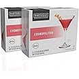 Bartesian 16-Pack Cosmopolitan Mixer Capsules for Cocktail Machine – Home Bar Mixology Cocktails Mix Pod Capsule Set To Use With the Bartesian Cocktail Drink Maker Machine