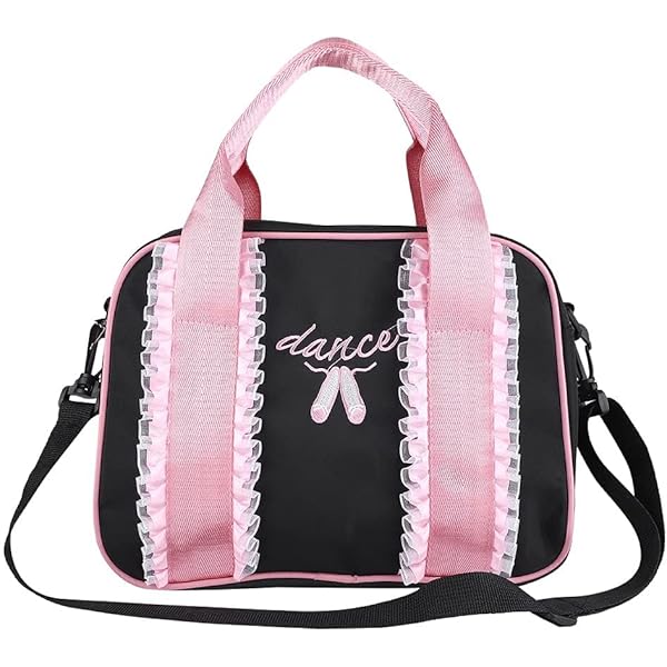WRITWAA Sac De Danse Bandoulière Réglable Pour Fille - Sac à Dos Maternelle Pour Chaussures Et Vêtements De Ballet