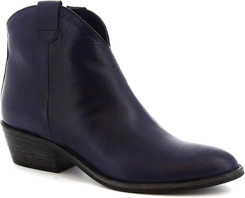 botines azul marino mujer