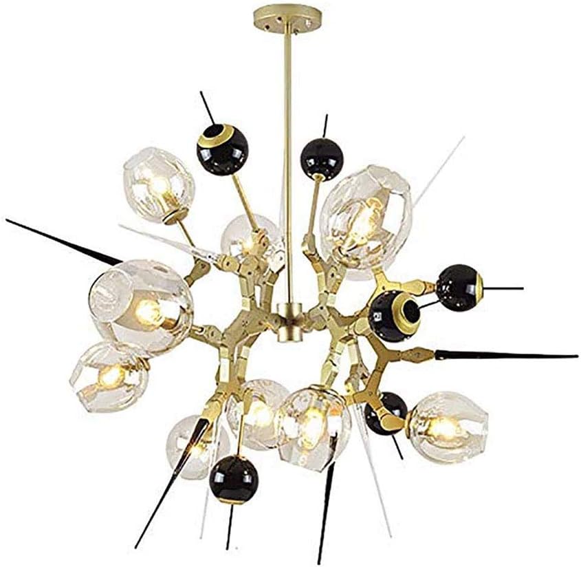 Ajustable 10-luces Lámpara Colgant Creativo Decoración,Industrial