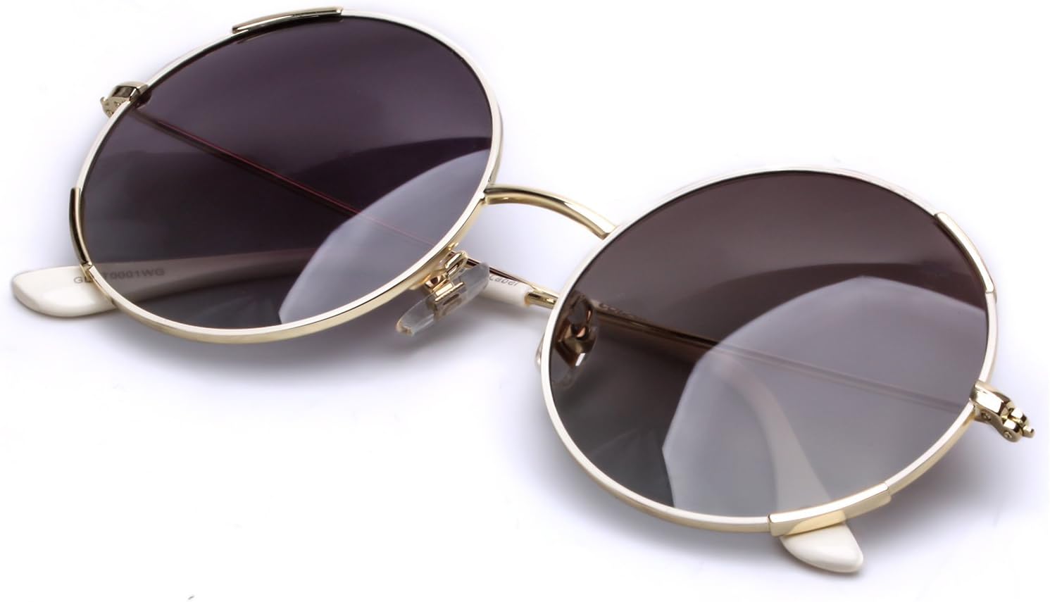 Vintage Polarized Sunglasses Light Metal Frame Mirror Lens UV400 for Women