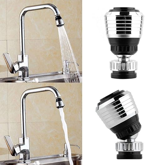 Aireador Giratorio de Grifo Cocina Ahorrando Agua Filtro de Burbuja de