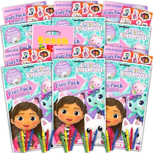 Rainbow Studios DreamWorks Gabby's Dollhouse Play Pack Party Favors ...
