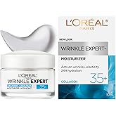 L’Oréal Paris Wrinkle Expert 35+ Anti Aging Day & Night Moisturizing Cream, With Collagen to Reduce the Look of Wrinkles, Pro
