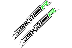 Awonderful ZX-10R Sticker Decals,Motorcycle Car Decal Vinyl Stickers Compatible with Kawasaki Ninja ZX-10R ZX10R 2016 2017 2018 2019 2020 2021 (Black and Green)