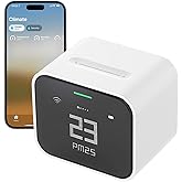 Qingping Air Monitor Lite, Apple HomeKit Compatible Wi-Fi Air Quality Sensor Detects CO2, PM2.5, PM10, Temperature and Humidi