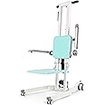 SuperHandy GoRise Electric Floor to Stand Lift – 500 Lbs Capacity, Floor Lift Chair, Portable, Adjustable, Ergonomic, Easy Storage, Patent Pending (TX (Transfer Lift))