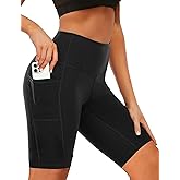 Buauty Women's 3''/7''/9''12 Swim Shorts High-Waisted Board Shorts with Pockets UPF50+ Quick Dry Beach Swimsuit Shorts