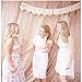 Shimmer Backdrop Curtain 7ftx7ft Champagne Blush Sequin Backdrop Photography Photo Booth Backdrop Background for Wedding Party