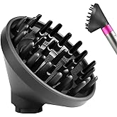 Diffuser Attachment for Dyson Airwrap Styler HS01/HS05/HS08 | Enhanced Curl Definition, Quick Dry Technology, Compatible with Dyson Airwrap Attachments