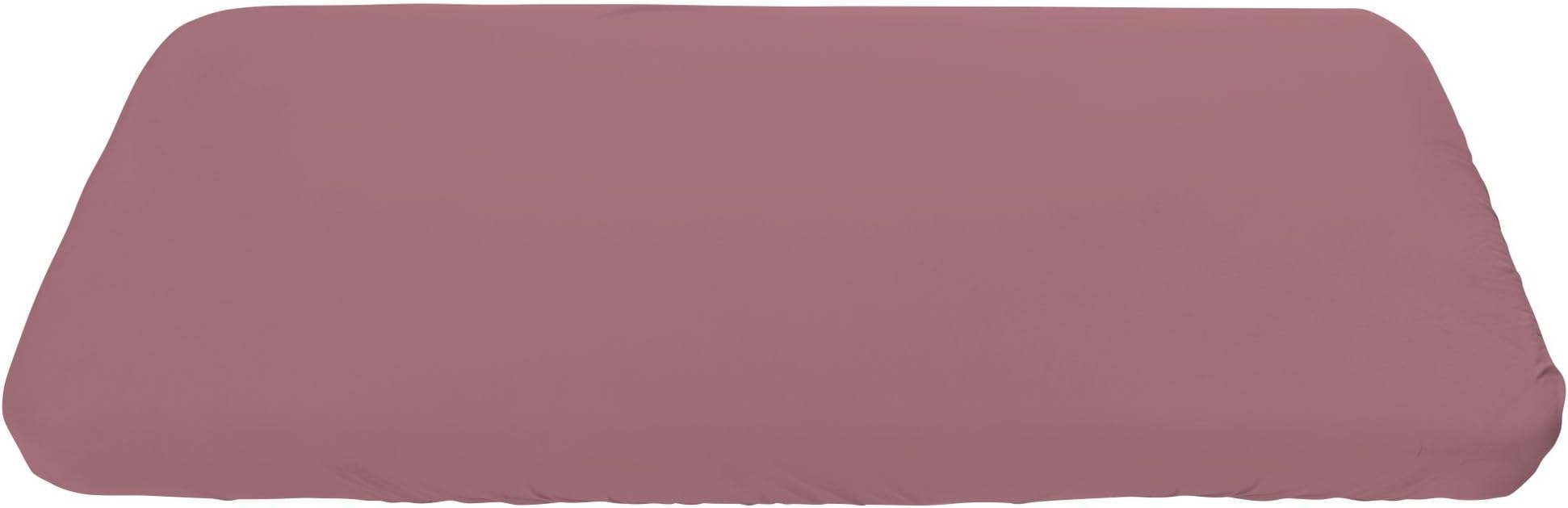 Fitted sheet rosé 70x160 cm, organic cotton