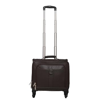 Mboss 41 Ltrs Brown Laptop Roller Case (ONT 053 Brown)