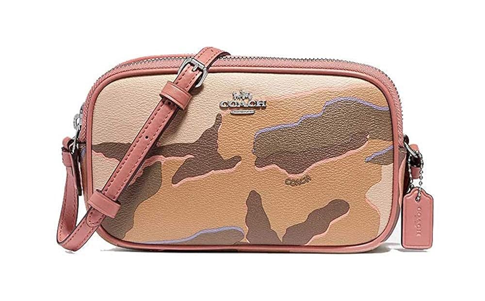 coach camo crossbody