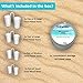 CaliGo Anti Snoring Devices - Snoring Solution - Snore Stopper Set - Most Effective Anti Snoring Solutions - Anti Snoring Solutions - 8 Anti Snoring Nose Vents - Snoring Stopper Nasal Dilators