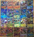 20pcs Pokemon EX Card All MEGA Holo Flash Trading Cards Charizard Venusaur Gift