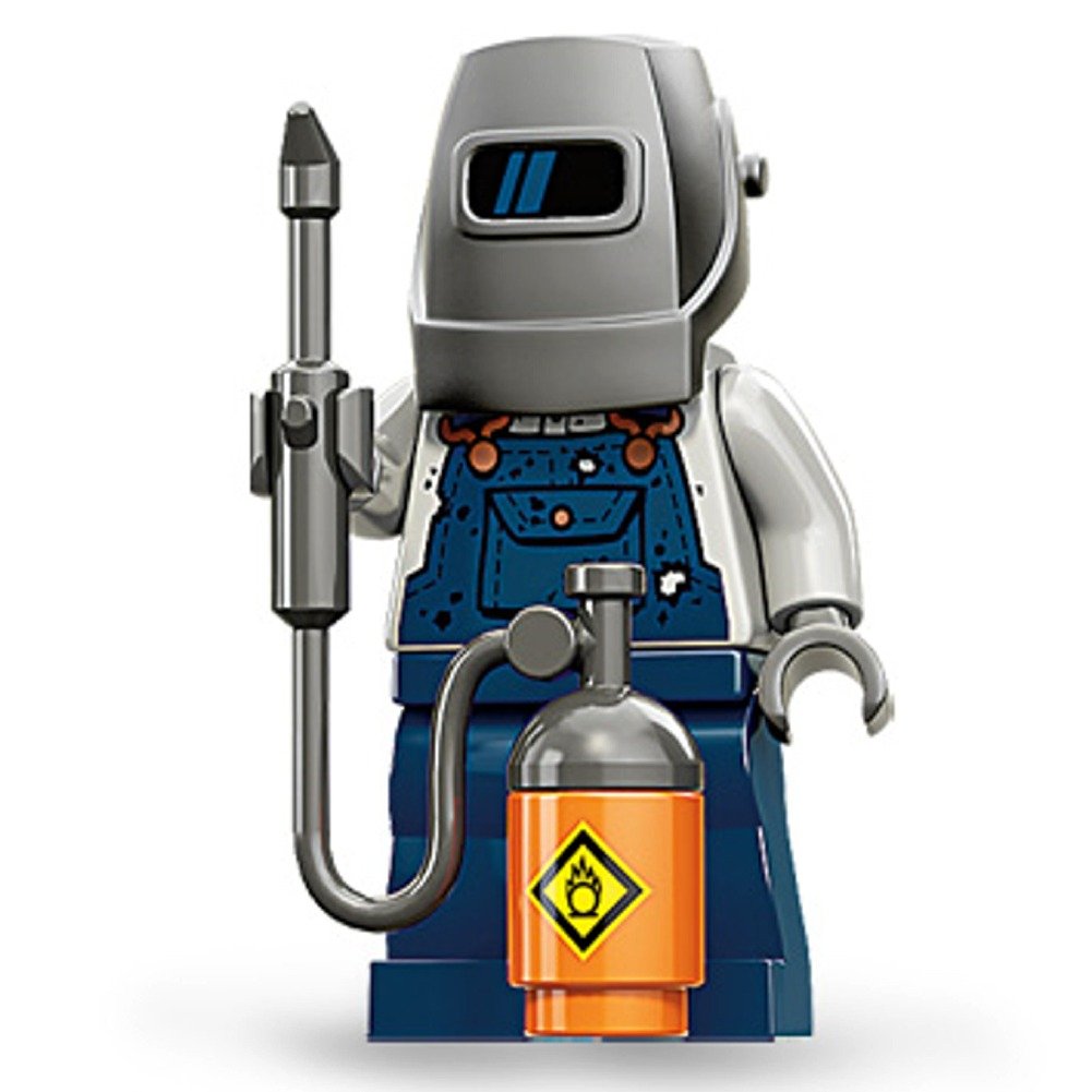 Lego Series 11 Minifigure Welder 71002