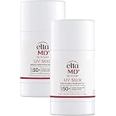 EltaMD UV Stick Sunscreen for Face and Body, Mineral SPF 50+ Face Stick Sunscreen with Zinc Oxide For Kids and Adults, Sensitive Skin