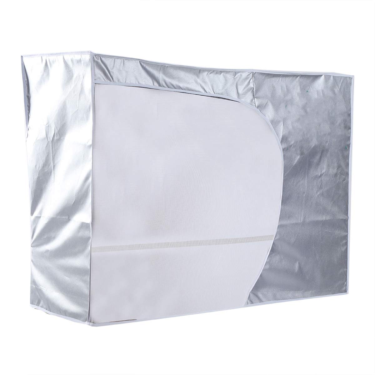 DERCLIVE Outdoor Air Conditioner Cover Anti-Dust Anti-Snow Waterproof Sunproof Suitable for Your Air Conditioners Outside Unit