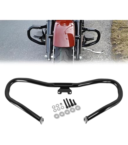 Buy ENGINE GUARD HIGHWAY CRASH BAR 4 HARLEY TOURING ROAD KING STREET Electra Glide I1534071 - View #5