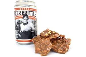 BRUCE JULIAN HERITAGE FOODS Beer Brittle (Chocolate Peanut Butter Porter), 4 Ounce