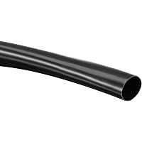 Gaine Protectrice PVC Noir Pour Câbles - Diamètre Intérieur 8.5mm, Longueur 7m