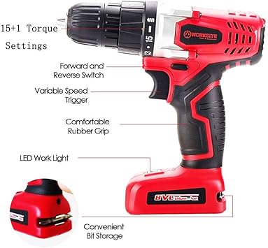 WORKSITE CD324 Power Drills product image 2