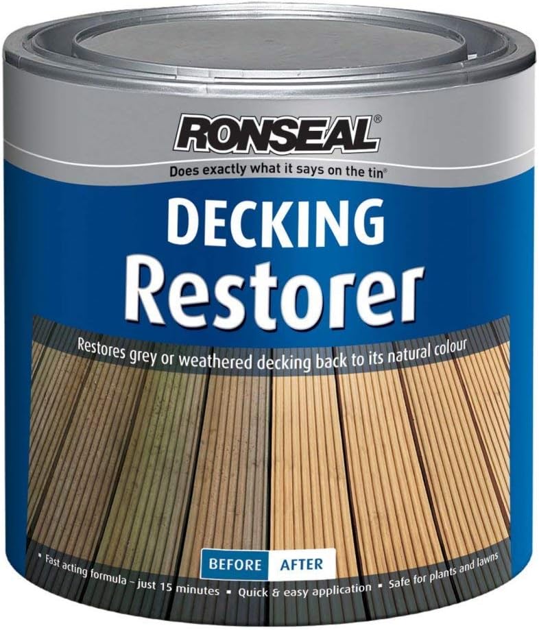 Ronseal Decking Restorer 2.5L Amazon.co.uk DIY & Tools