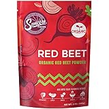 Suncore Foods Organic Red Beet Powder, Red Food Coloring Powder, Gluten-Free, Non-GMO, Organic 5oz (1 Pack)