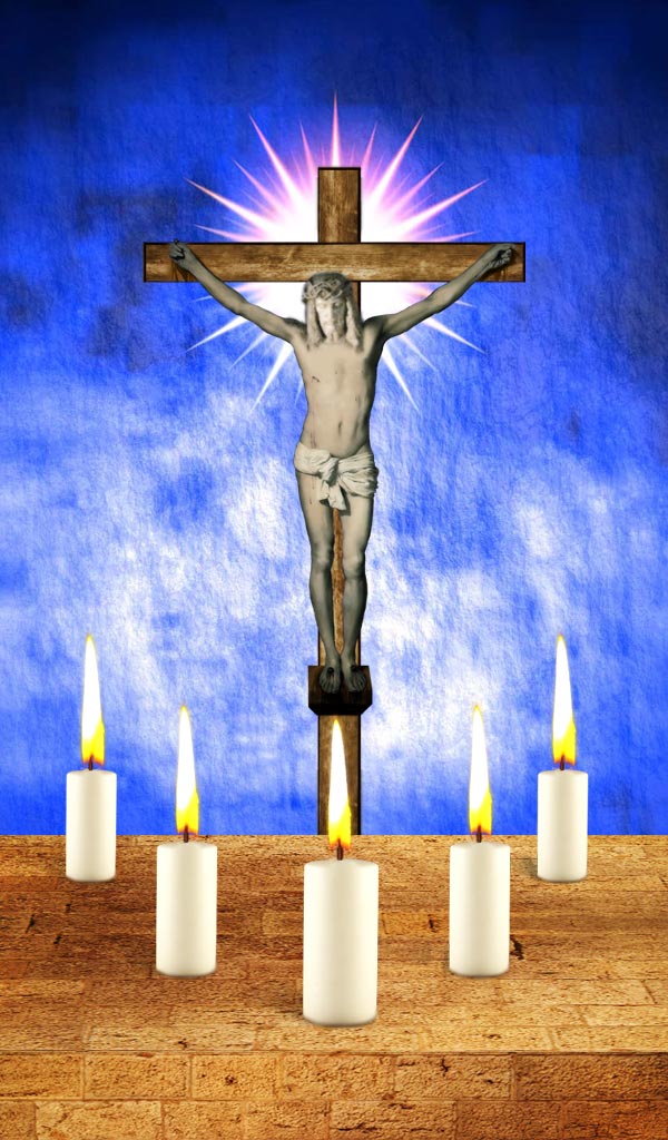 Jesus Christ Candles Lights for Android