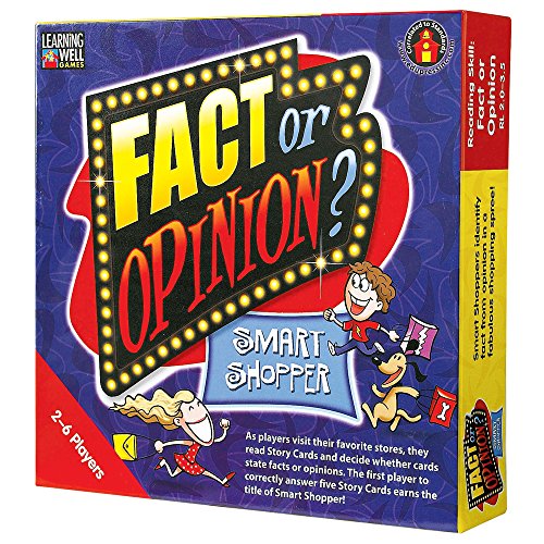 Edupress Fact or Opinion Game Red Level (EP60402)