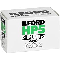 Ilford 1574577 HP5 Plus, filme impresso preto e branco, 35 mm, ISO
